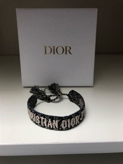 dior brscelet|christian dior studded friendship bracelet.